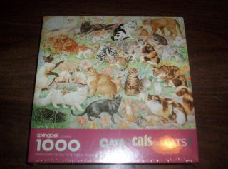   jigsaw puzzle 1000 piece Cats Kittens Himalayan Calico Tabby Manx