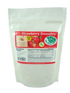 Sugar Free Strawberry Smoothie   Atkins South Beach HCG Low Glycemic 