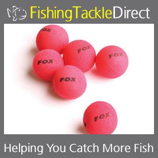 FOX PIKE / PREDATOR FISHING   BAIT POPPERS FOAM BALLS   NEW   (RML2)