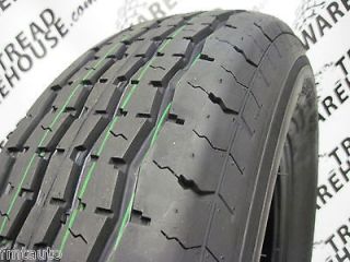 FOUR (4) NEW Super ST (LR=D 8 Ply Rated) Radial Trailer Tires ST 205 