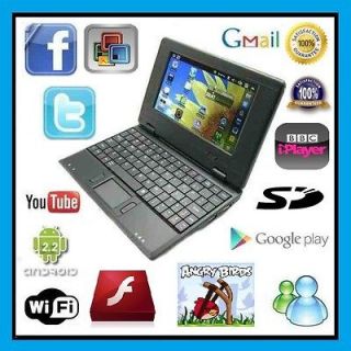   NETBOOK MINI LAPTOP WIFI ANDROID **4GB** NOTEBOOK PC MP3 WIFI TABLET