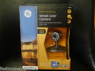 Ge 45231 Micro Cam Wired Color Camera With Night Vision