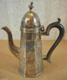   Sterling Silver Tea Pot/Coffee Pot   George Nathan & Ridley Hayes Co