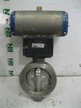 NELES JAMESBURY 815W 11 3600 T​T 6IN WAFER SPHERE VALVE STAINLESS 