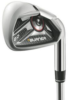 TaylorMade Burner 2.0 HP Irons 4 PW & AW Regular Flex Steel New