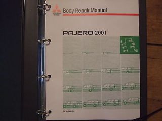 Mitsubishi Pajero Body Repair Manual (Main Agent part).2001