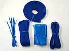 Lot 2 Thermaltake A2378 UV Blue Cable Sleeving Kit