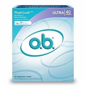 OB ULTRA TAMPONS *** 2 boxes of 40 Count *** ***  ***