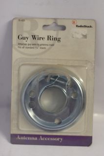 Radioshack 15 835 Guy Wire Ring Fits all 1 1/4 Masts