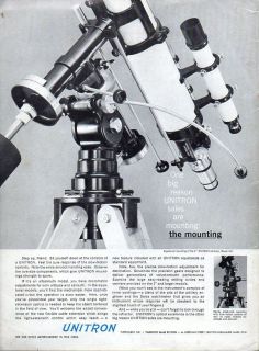 unitron telescope in Binoculars & Telescopes