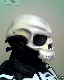 Skull Helmet Custom Airbrushed   Many Themes
