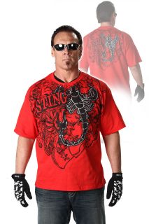 Official TNA Impact Wrestling Sting Black Scorpion T Shirt