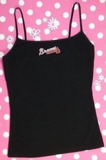 ATLANTA BRAVES Womans Camisole Cami T Shirt Tank Top Baseball Charm 