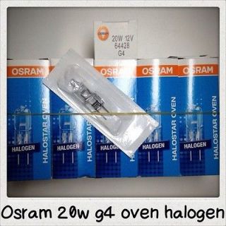 Osram 64428 20W 12V G4 Oven Halogen Lamp Bulb 300oC