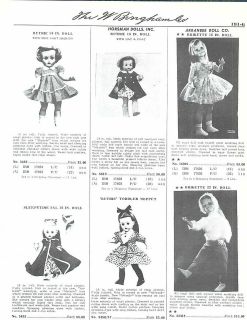 1960 61 Ad American Dolls & Toy Corp Tiny Tears Horsman Ruthie 