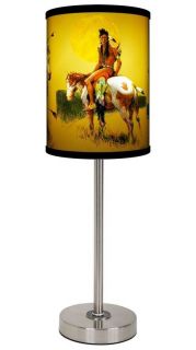 Lamp In A Box Saturday Evening Post Native American Table Lamp Choice 