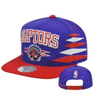   Ness Toronto Raptors Diamond Style NE91 Snapback Flat Bill Hat Cap