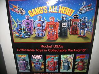 Robots space toy POSTER Target Robot Sonic Robot Gang of five wind 