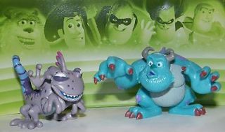 Disney Pixar Monsters Inc Cake Toppers Cupcake Decorations w/ Sulley 