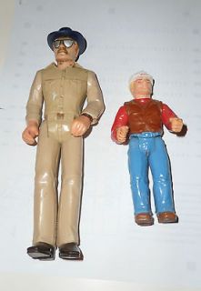 Tonka Big Duke figure   1979 & Construction worker figure   1981