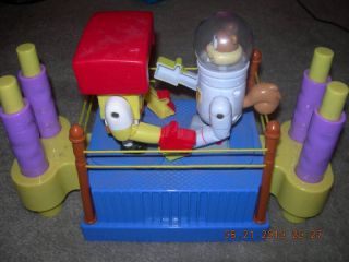 Sponge Bob & Sandy Cheeks Karate Choppers Toy SPONGEBOB Great Gift 