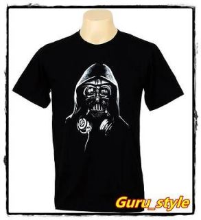 Darth Vader Headphones Music Hip Hop JEDI EMO Star Wars T shirt Man 