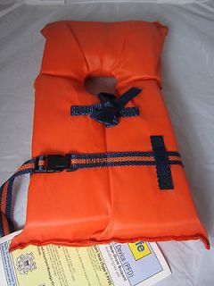 Childs Personal Floatation Device Life Jacket Near Shore Buoyant Vest 