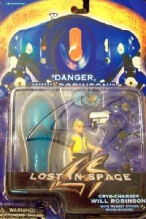 Lost In Space Cryo Chamber Will Robinson Action Figure