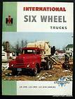   1955 International Harvester 6 Wheel Truck LF Series Brochure Canada