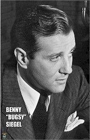BUGSY SIEGEL POSTER ~ PORTRAIT 22x34 Real Gangster Godfather Mob Benny 