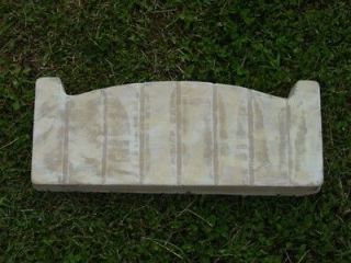 FENCE BORDER EDGING CONCRETE CEMENT PLASTER STEPPING STONE MOLD 5008