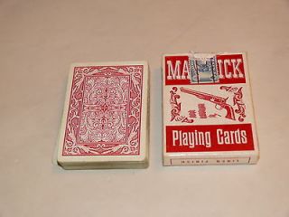 Vintage MAVERICK STANCRAFT PLAYING CARDS SPANISH 40 CARDS DECK