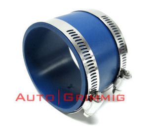 75 Intercooler Turbo Intake Pipe Coupler Hose BLUE (Fits Charger)