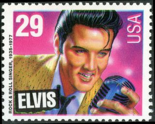 elvis stamps in United States