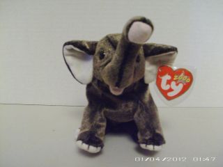 Trumpet the Elephant 2000 Collection TY Beanie Baby   