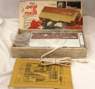 VTG Seal A Meal Dazey Seals everything in air tight boilable cooking 