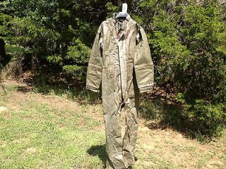Vietnam Era US Army GI Issue Impermeable Chemical Gas Suit   Gas Mask 