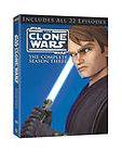  The Clone Wars The Complete Season Three, Very Good DVD, Matt Lanter