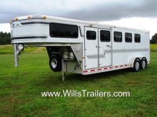 used aluminum horse trailer