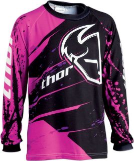 Thor Youth 2013 Pajamas Two Piece Pink Small Motocross ATV MX Shirt 