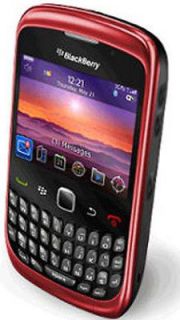   RIM Blackberry 9330 Curve 3G Cell Phone Verizon NO Contract WIFI RED