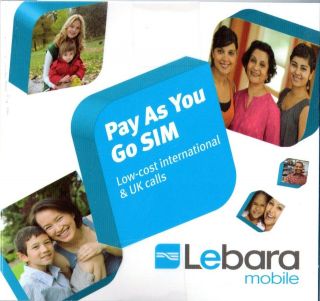 Lebara Mobile UK NANO Sim Card Apple Iphone 5 FREE Data Internet GPRS