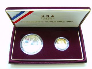 1988 olympic coin set in Coins & Paper Money