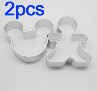   Mouse Gingersnap Cookie Cake fruit Cutter Aluminum Mold Mould M1