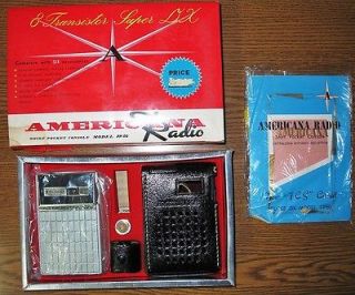 vintage transistor radio