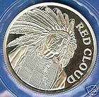   Indian Chief Red Cloud Native American One Ounce .999 @ r_and_l Art