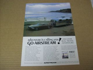1969 Airstream Travel Trailer Advertisement, Vintage Ad