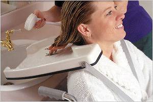 EZ SHAMPOO Hair Washing Tray Portable Cleaner Tub Sink Home Medical 