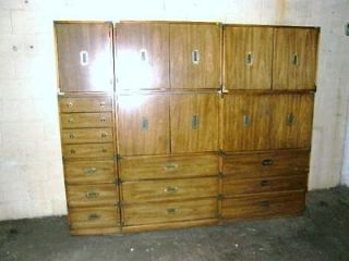 RARE COMPLETE STACKABLE WALL UNIT CADO MID CENTURY MODERN OFFICE 