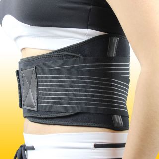 Back Waist Lumbar Support Belt Brace Strap Pain Relief Posture 